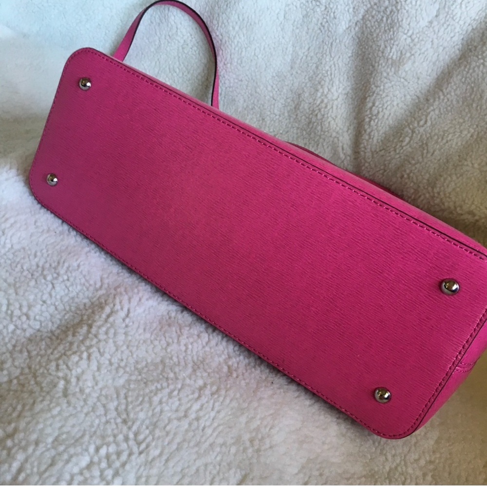 🆕 Lauren Ralph Lauren Tate Dome Satchel - Picture 7 of 8